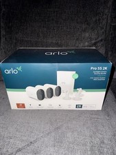 NEW Arlo Pro 5S 2K Security Bundle with 3 XL Wireless Spotlight Cameras and Hub