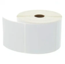 3x3 Direct Thermal White Shipping Labels Permanent 1" Core (3) RLS of 500 EA