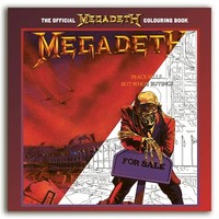 Official Megadeth Colouring Book - Bk - G245Z