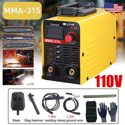 110V 300AMP Mini IGBT ARC Welding Machine Inverter DC MMA Electric Welder Stick