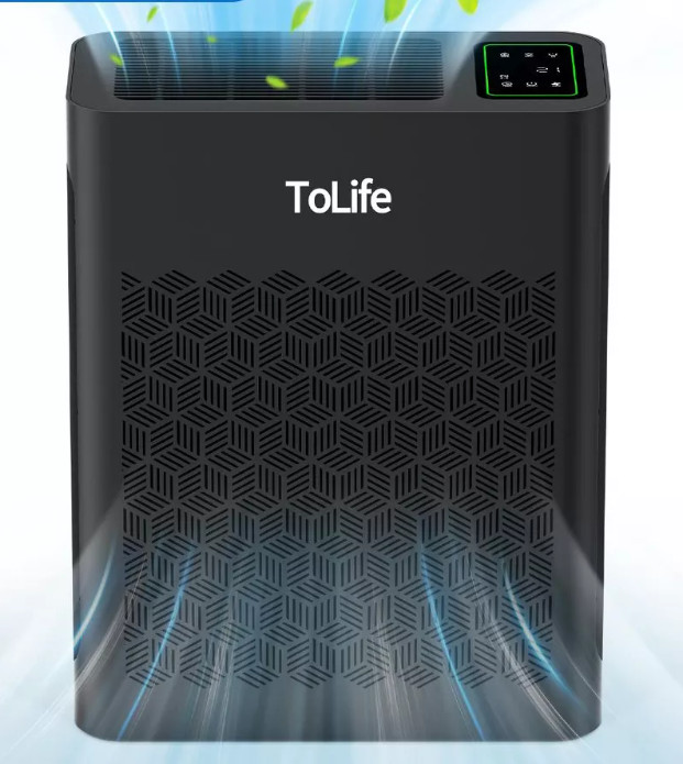 ToLife Air Purifiers for Home Pets Up to 1095 Ft² with PM 2.5 Display     (Y56K)