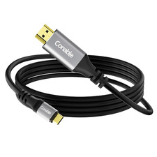 4K USB C to HDMI Cable 4K 60Hz 10FT, Flexible USB Type C to HDMI Cord Adapter,