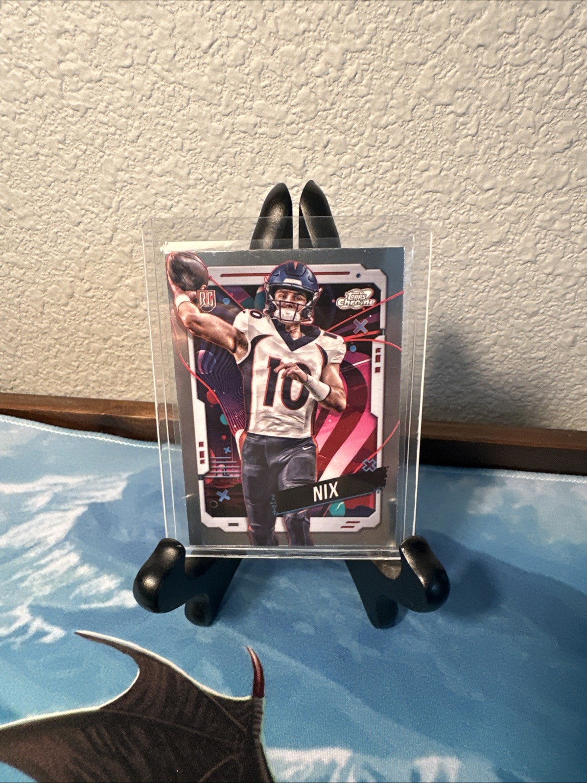 2024 Topps Cosmic Chrome - Rookies Bo Nix #127 Refractor (RC)