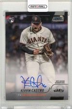 2022 Topps Stadium Club Kervin Castro Autographs Scbakc San Francisco Giants