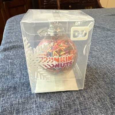 DUNKIN DONUTS ''SPRINKLES'' 2015 Christmas Ornament'' New in Packaging- Rare