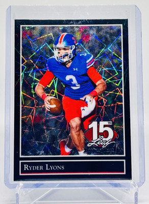 2025 Leaf 15th NSCC National 1992 RYDER LYONS Black Lazer 2/2
