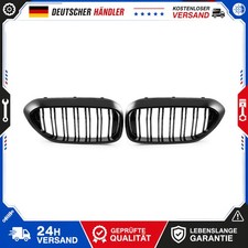 f�r BMW 5er G30 G31 Sport K�hlergrill Nieren Doppelsteg Glanz Schwarz Neu 17-20