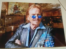 FRANK ZANDER - SÄNGER  - ORIG. AUTOGRAMME 20 x 30 cm FOTO  - HAMMERMOTIV!