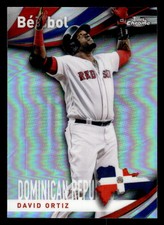2021 Topps Chrome #B-2 David Ortiz Beisbol Refractor Boston Red Sox