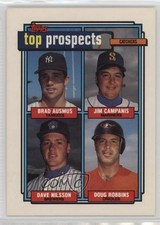 1992 Topps Top Prospects Pat Mahomes Sam Militello Roger Salkeld #676 1b1z