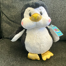 Webkinz Sparkle Penguin Plush Stuffed Animal w/ New Sealed Code HM872 Retired