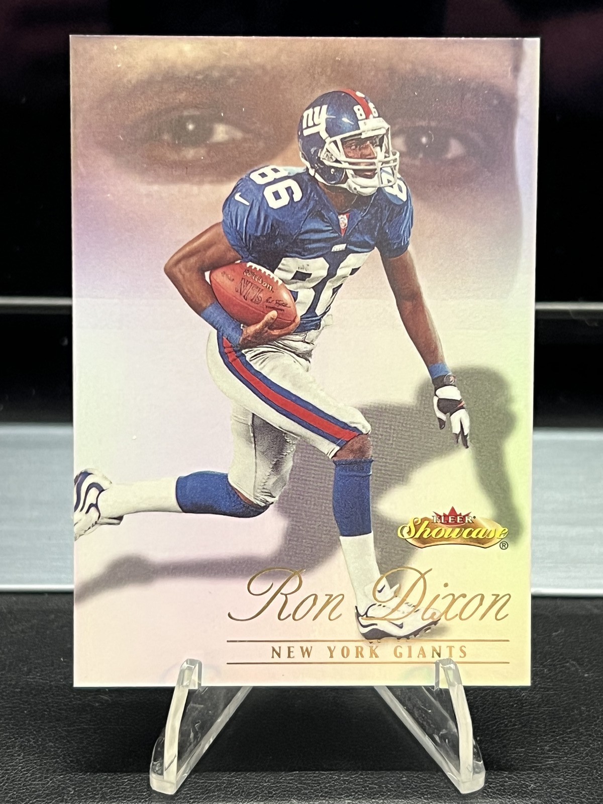 Ron Dixon Fleer Showcase #155 Base
