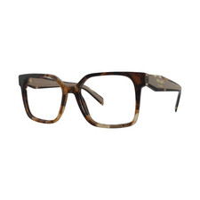 Prada PR B03V Havana Caramel Brown Eyeglasses Frames 54mm 17mm 140mm - 07R-1O1