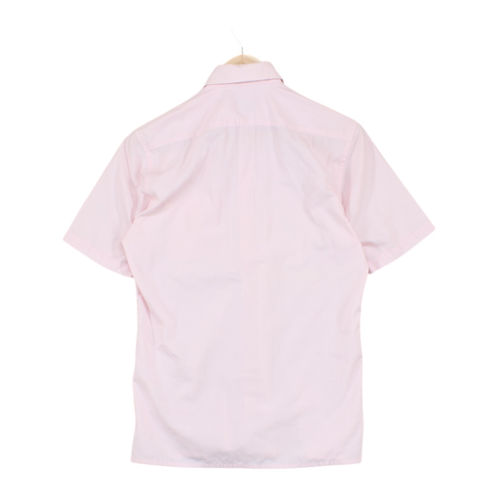 Camicia Yves Saint Laurent slim fit uomo taglia S rosa manica corta