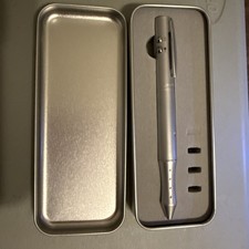 4 in 1 LED Flashlight/Red Laser Pointer/Pen/Stylus +Storage Case Batteries