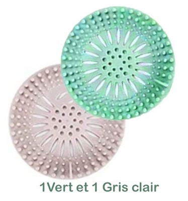 Crépine De Vidange En Silicone, 1 Pièce, Collecteur De Cheveux De Douche, Filtre D'égout, Filtre De Vidange De Sol Pour Cuisine, Accessoires De Salle De Bains