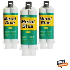 Metal Repair Glue, Muffler Repair kit, Epoxy Adhesive, Liquid Weld for Metal,...