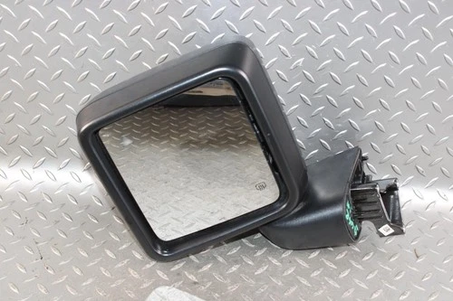 18-24 Wrangler Black Driver Side Left LH Door Mirror Blind Spot OEM Factory WTY