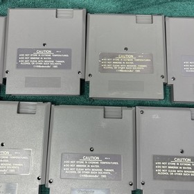 Lot of 14 Nintendo NES Games! Gumshoe,guerrilla,p.o.w. Strider,tnmt,Dinoriki !!