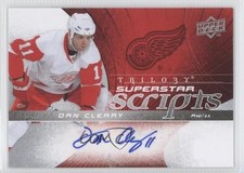 2008-09 Upper Deck Trilogy Superstar Scripts Daniel Cleary Dan #SS-DC Auto 1i0