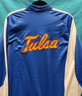 VTG 80s Nike Dome Logo Jacket Tulsa Made USA XL Tall Very Rare OG Dunk Blue Tag