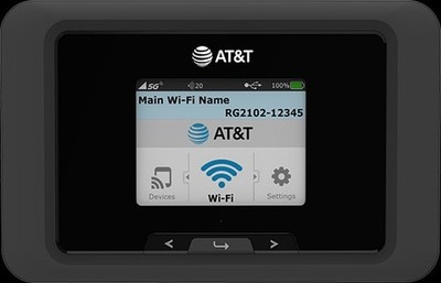Franklin A50 5G | WiFi 6 | 2.4'' Display | 5000 mAh | AT&T Hotspot