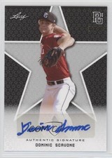 2020 Leaf Perfect Game National Showcase 36/50 Dominic Scavone #BA-DS1 Auto nd3
