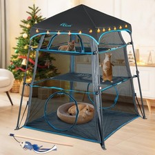 X-Large Large Catio Cat Enclosure for Indoor and Outdoor with Breathable mesh...