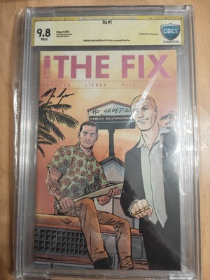 CBCS 9.8 THE FIX #1 SIGNED STEVE LIEBER 1ST/FIRST PRINT Nick Spencer IMAGE 2016