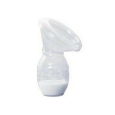 Manual Nursing Strong Suction Food Grade Silicone Breast Pump Breast Milk Saver