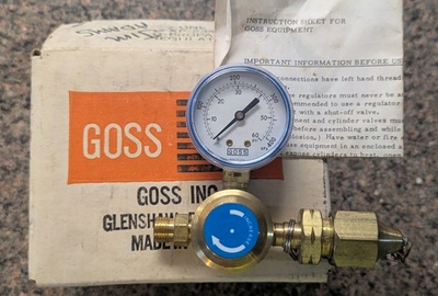 #ad Goss XP 234 High Pressure Propane Regulator VINTAGE LOOK READ $85.50