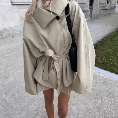 ZARA Belted Trench Coat 5063/799 UK