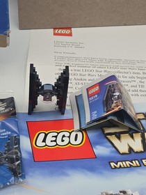 LEGO Club 2002 Star Wars Promotional Set 3219 Mini TIE Fighter CIB- AT-ST Poster