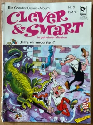 Clever & Smart Comichefte aus den 70er Jahren, 1. Auflage