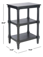 Safavieh CASSIE 3 SHELF ACCENT TABLE, Reduced Price 2172773071 ACC5715B