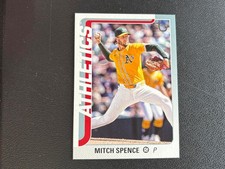 Mitch Spence 2025 Topps Vintage Stock Athletics 45/99 E96