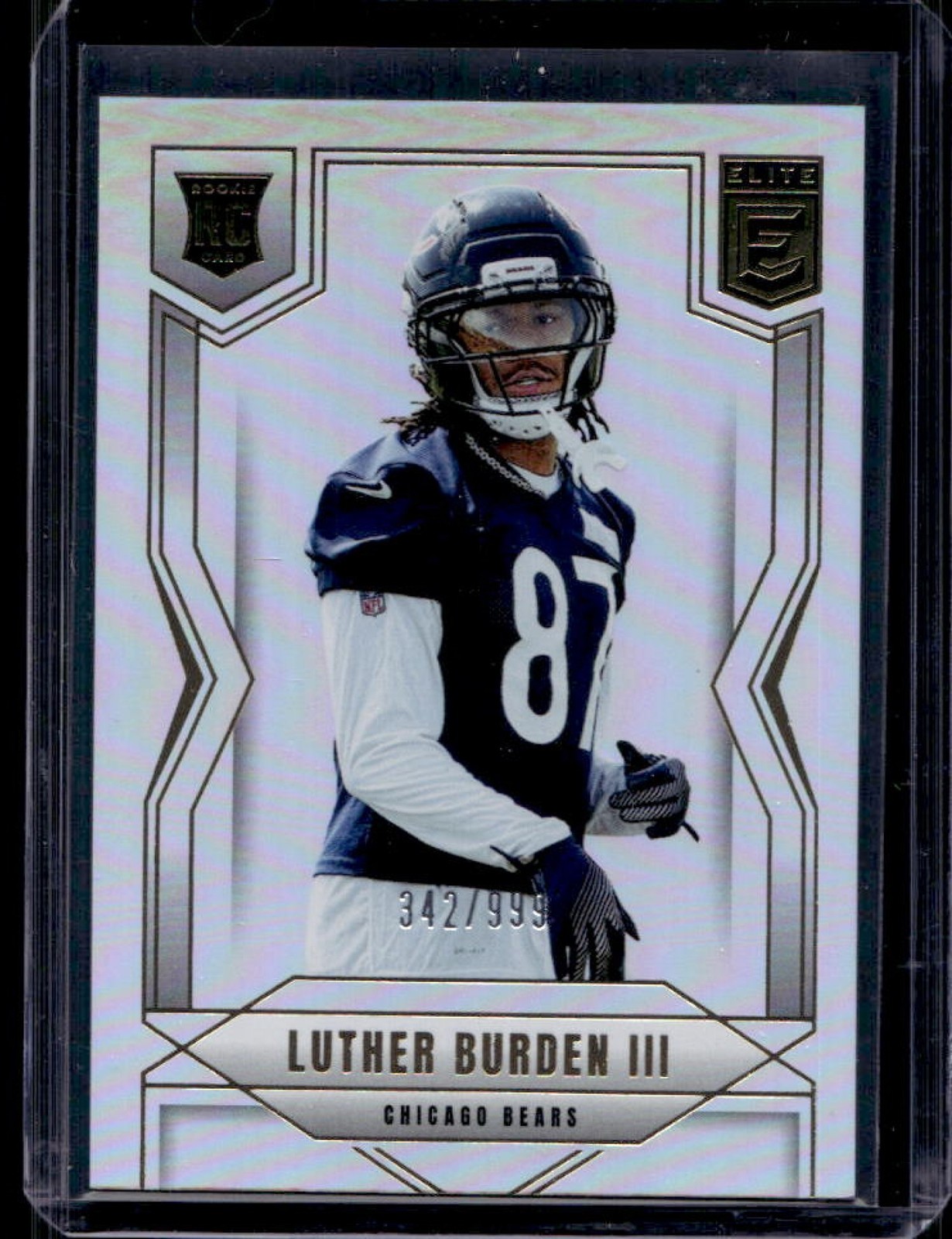 2025 Panini Donruss Elite Luther Burden III Rookies RC Rookie #/999 Bears
