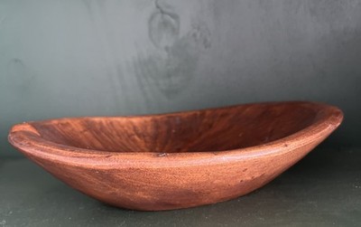 Rustic Wood Bowl Hand Carved by Keith Jones Boston Bowl Co. 1997 Rare 