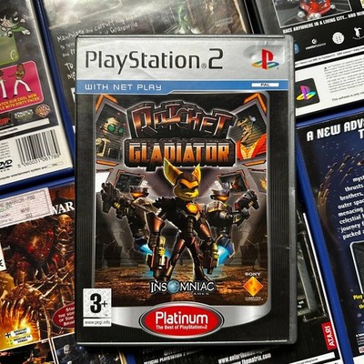 Ratchet: Gladiator Rare Platinum Sony Playstation 2 Videogame