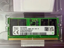Hynix 16 GB HMCG78MEBSA092N DDR5 SO-DIMM PC5-4800 1Rx8 Laptop Memory