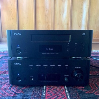 TEAC AG-H600 PD-H600 Reference Hi-Fi Receiver CD Player Tested Working Japan