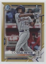 2021 Bowman Chrome Prospects Gold Refractor 22/50 Adinso Reyes #BCP-21 e7o
