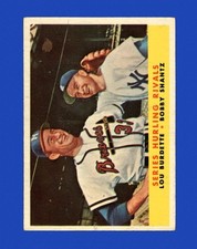 1958 Topps Set-Break #289 Series Hurling Rivals VG-VGEX *GMCARDS*