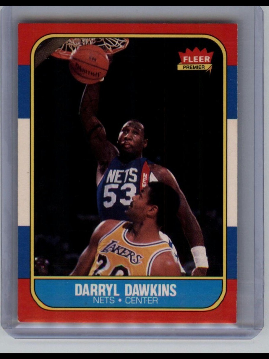 1986-87 Fleer #24 Darryl Dawkins