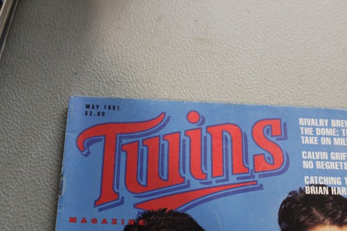 1991 MAY MINNESOTA TWINS rivista 2 PER LO SPETTACOLO SCIOTT ERICKSON & KEVIN TAPANI - Foto 2 di 4
