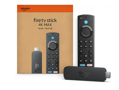 New Amazon Fire TV Stick 4K MAX Ultra HD HDR Streaming Media Player Wi-Fi 6E 16G