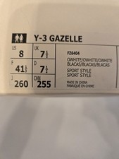 adidas Y-3 Gazelle Off White Sashiko Low Top ...