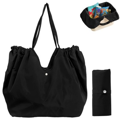 Reusable Grocery Shopping Bags Folding Totes Stretchable Shrinkable Bag