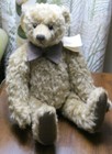 Vtg Lim Ed 1 of 12 Old Time Teddy'S Signed Diemel Polle 18" Beige Mohair Bear