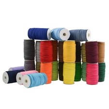 50m Spule Gummikordel Gummischnur 2mm Bekleidungsgummi Hutgummi, 29 Farben
